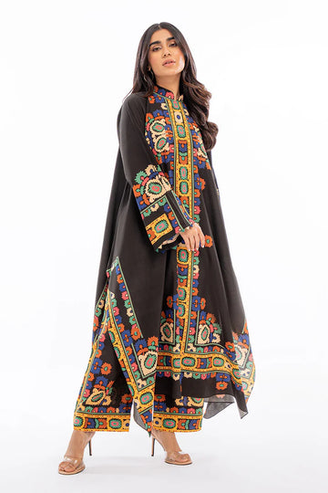 Viral Kaftan 2 Pcs Black Suit