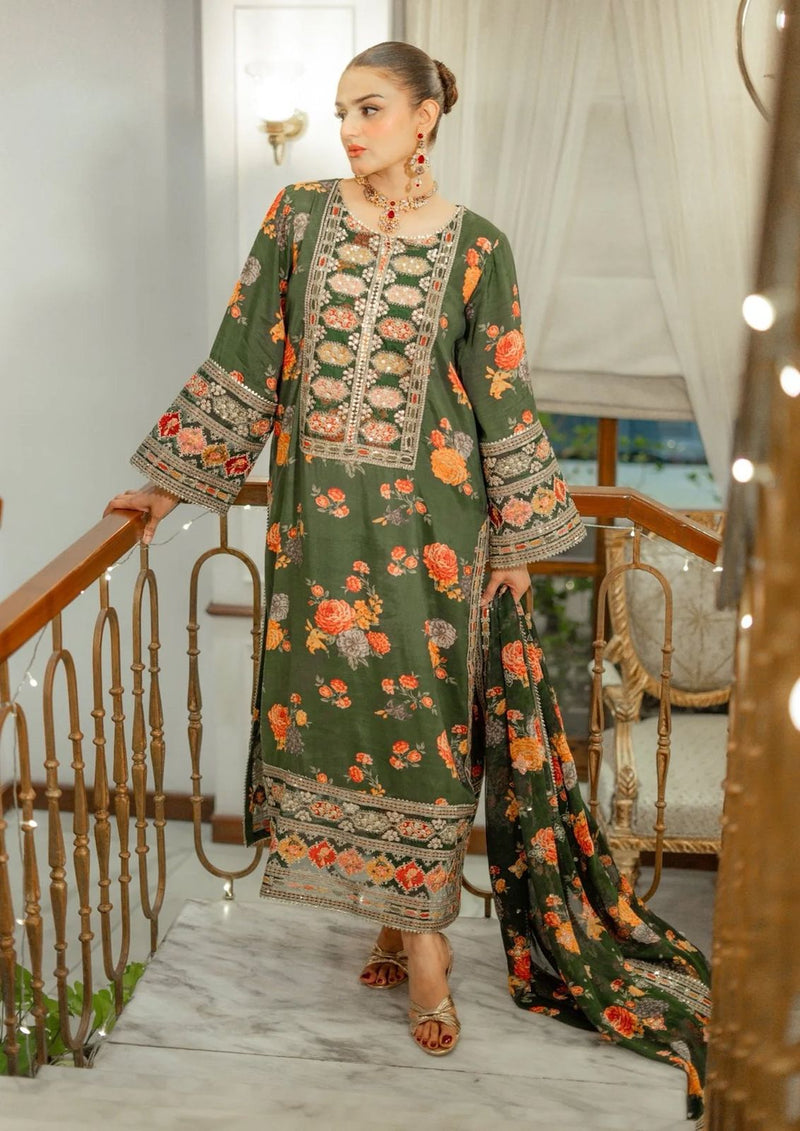 Viral Fancy 3 PCs Suit Green
