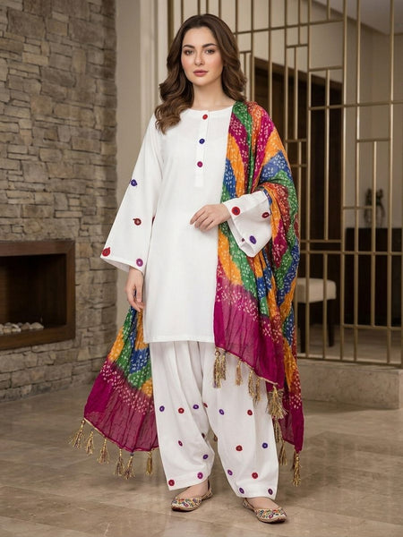 Mirror Viral 3 Pcs Suit Swiss Lawn